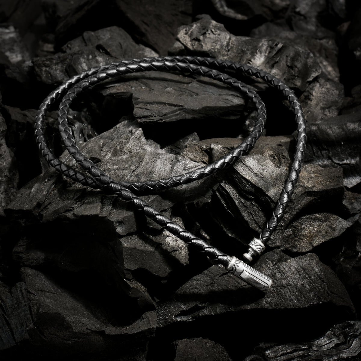Kalung Kulit Maori Sterling Silver 925