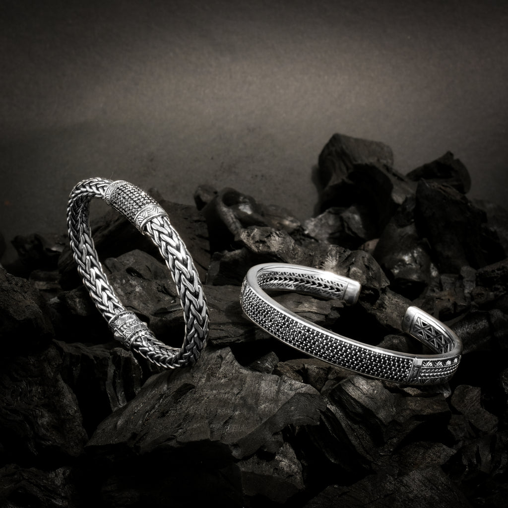 Gelang Cuff Maori Sterling Silver 925