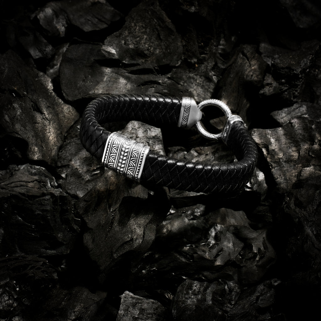 Maori Ta Oranga Sterling Silver 925 Bracelet