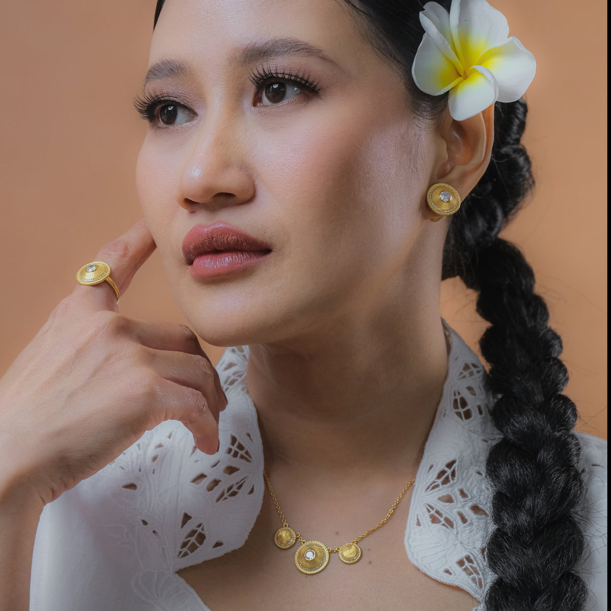 Anting Subeng Koleksi Gana Sterling Silver 925