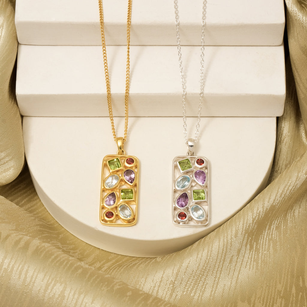 Pendant / Liontin Kalung Perak 925 Koleksi Mozaik