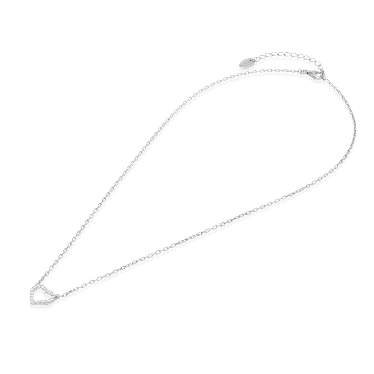 Kalung Koleksi Dainty Heart Sterling Silver 925