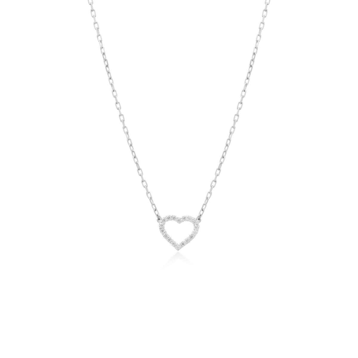 Kalung Koleksi Dainty Heart Sterling Silver 925
