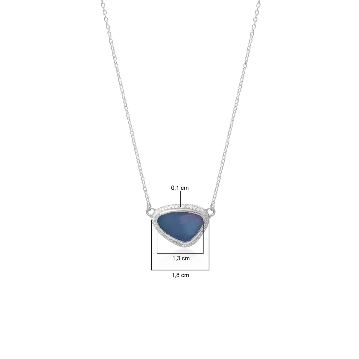 Kalung Koleksi Opal Perak 925
