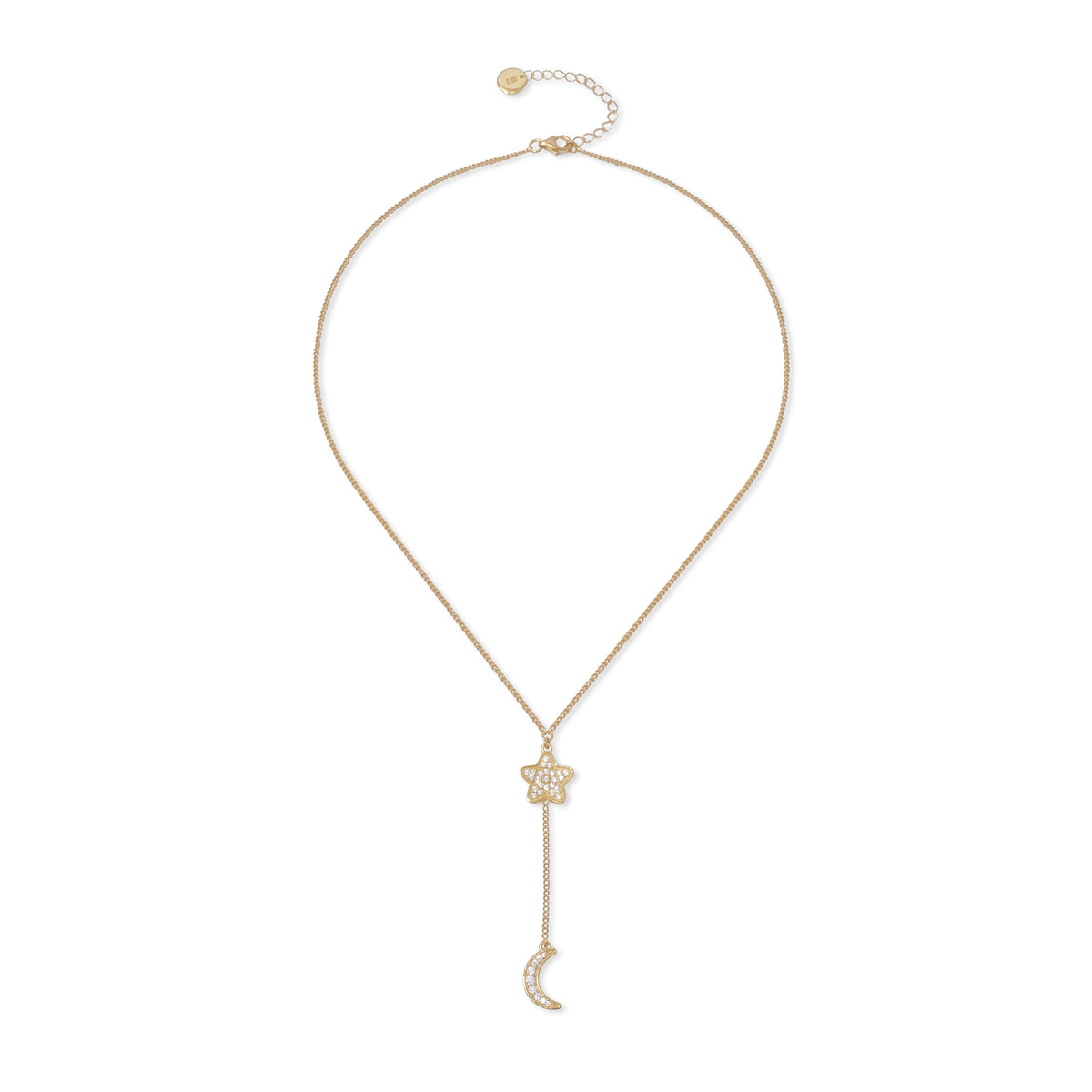 Selene Collection 925 Sterling Silver Gold Plated Necklace