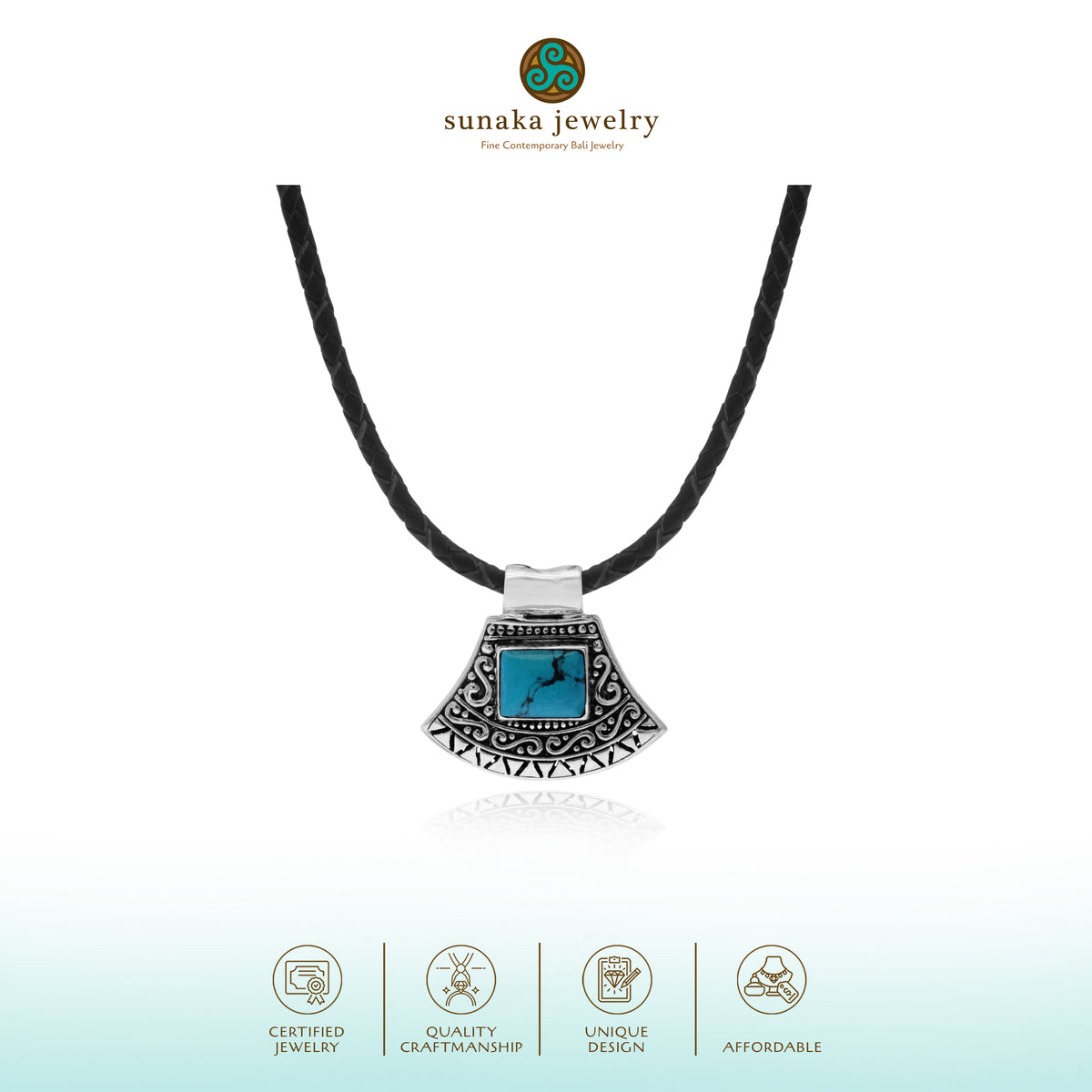 Pendant Koleksi Bohemian Sterling Silver 925