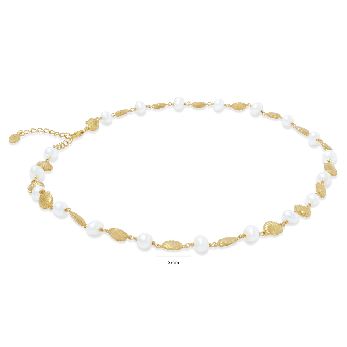 925 Sterling Silver Shell Choker Chain Necklace Collection