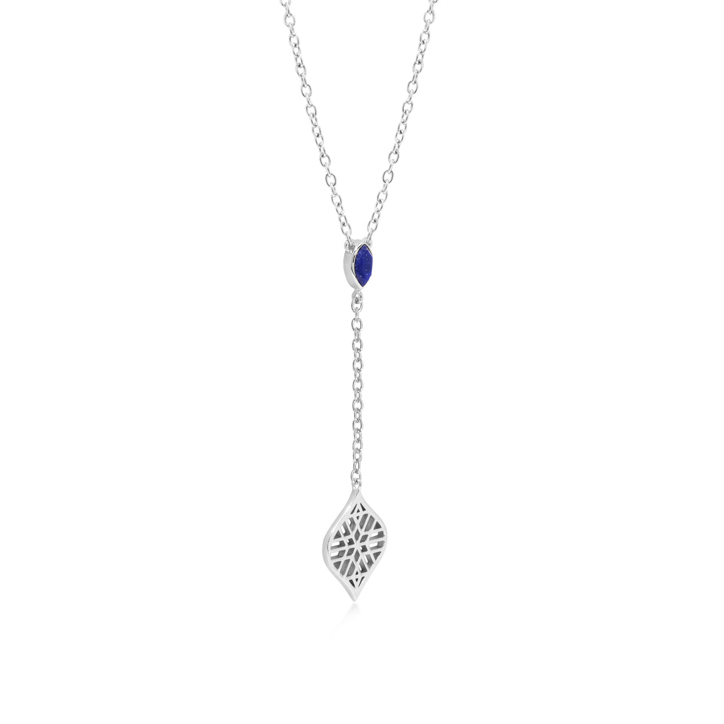 Kalung Drop Koleksi Jali Sterling Silver 925