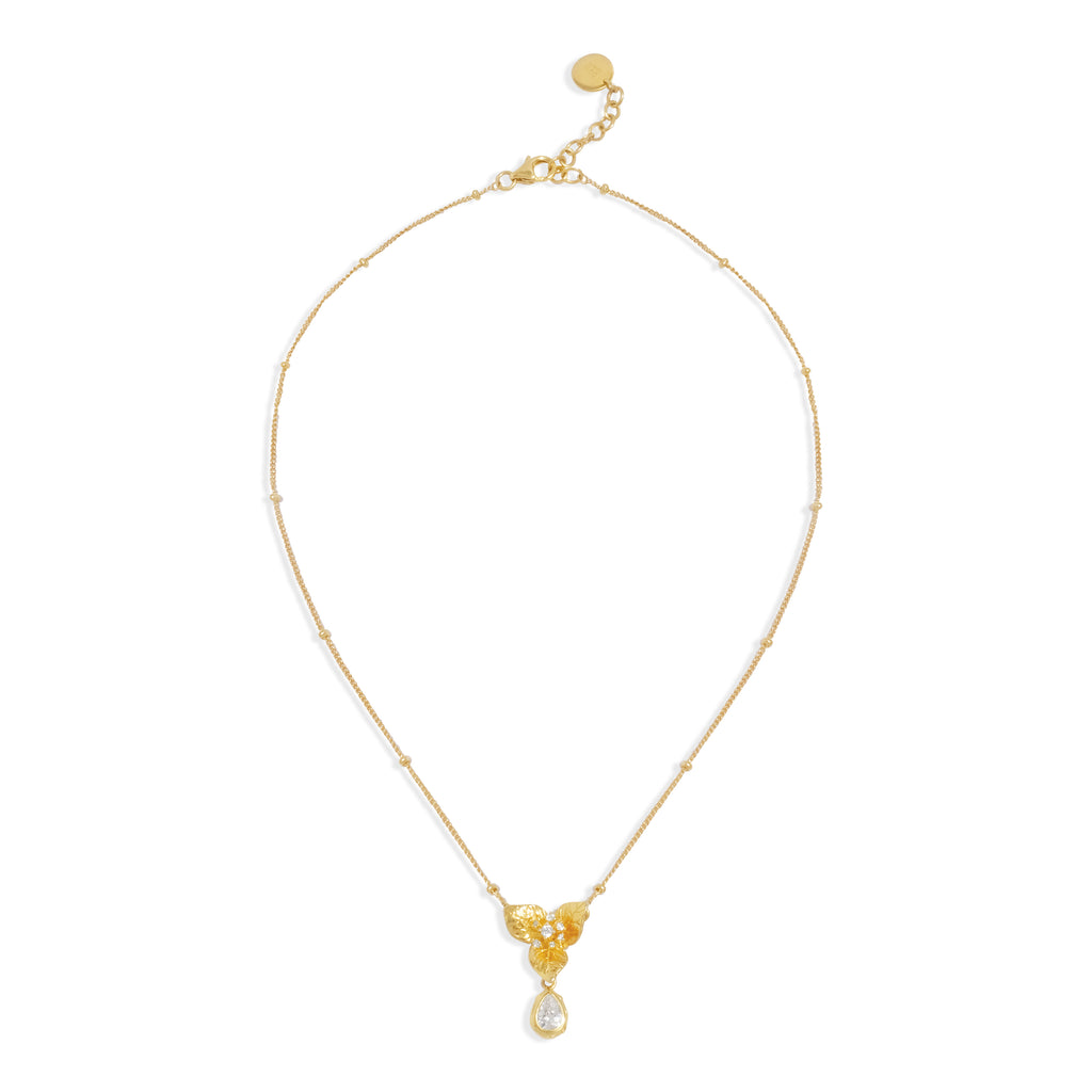 Kalung Choker Perak 925 Koleksi Bougenville