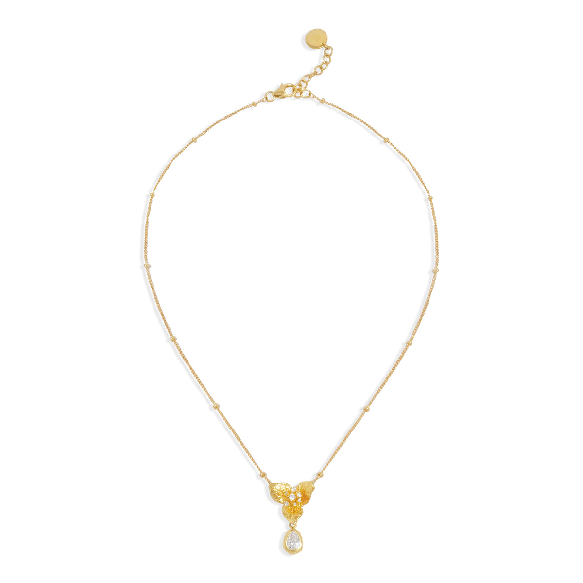 Bougenville Collection Sterling Silver 925 Necklace