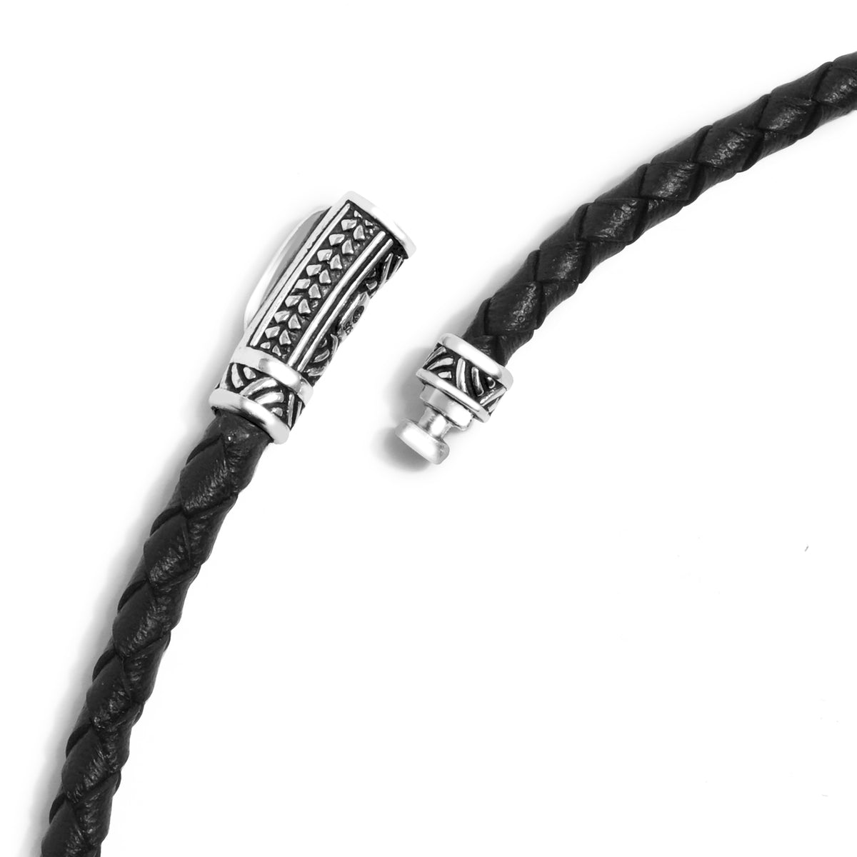 Kalung Kulit Maori Sterling Silver 925