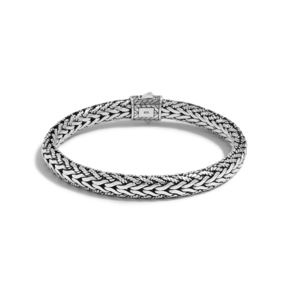 Gelang Anyaman Perak 925 Pria Sunaka Jewelry Koleksi Sutramala Bisma