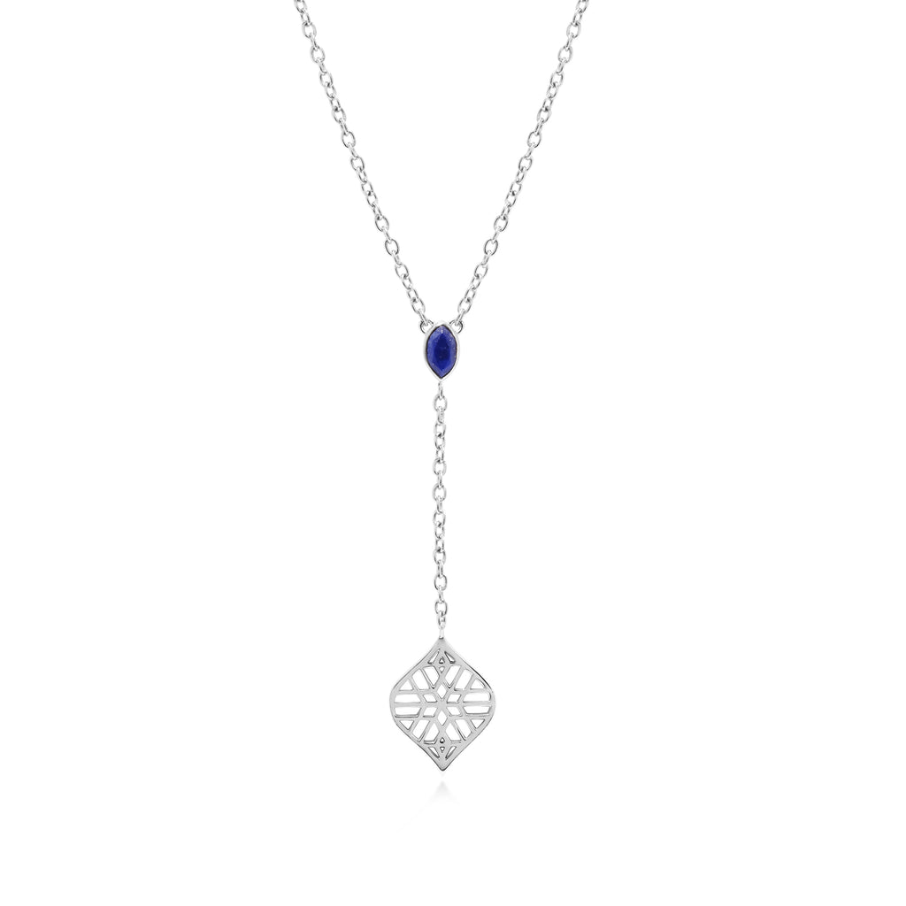 Kalung Drop Koleksi Jali Sterling Silver 925