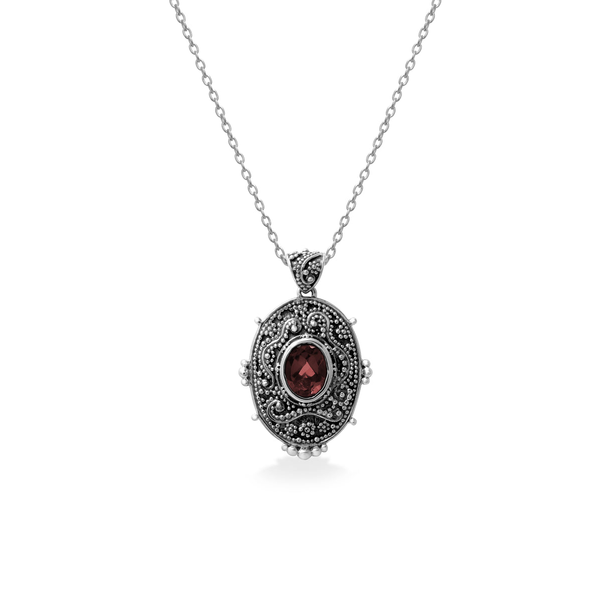 925 Sterling Silver Mandala Collection Pendant