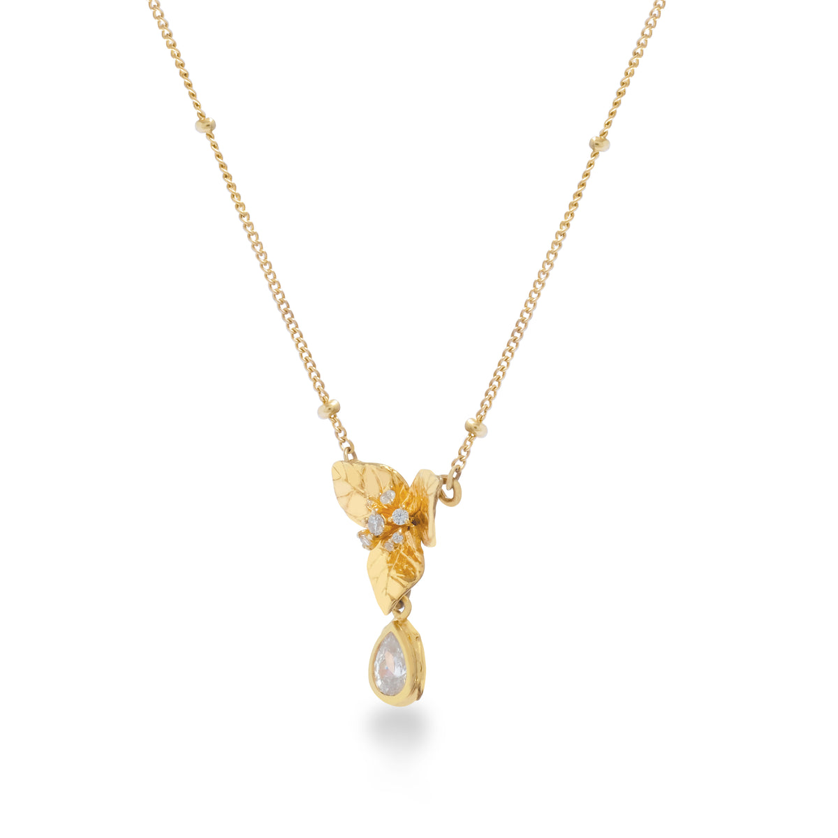 Bougenville Collection Sterling Silver 925 Necklace