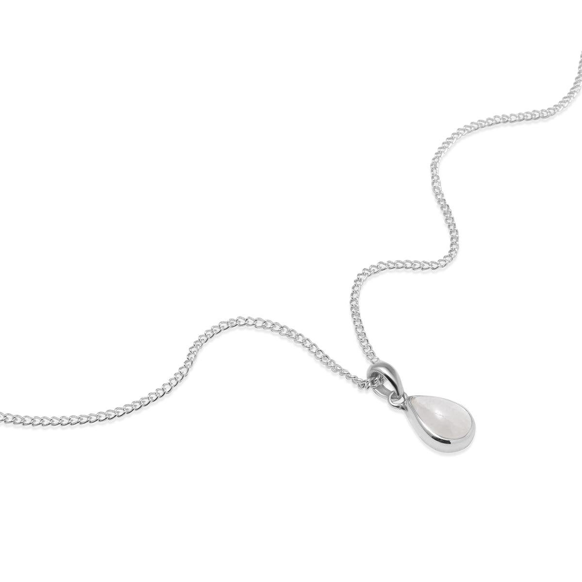 Pendant Kalung Teardrop Koleksi Serenity Perak 925