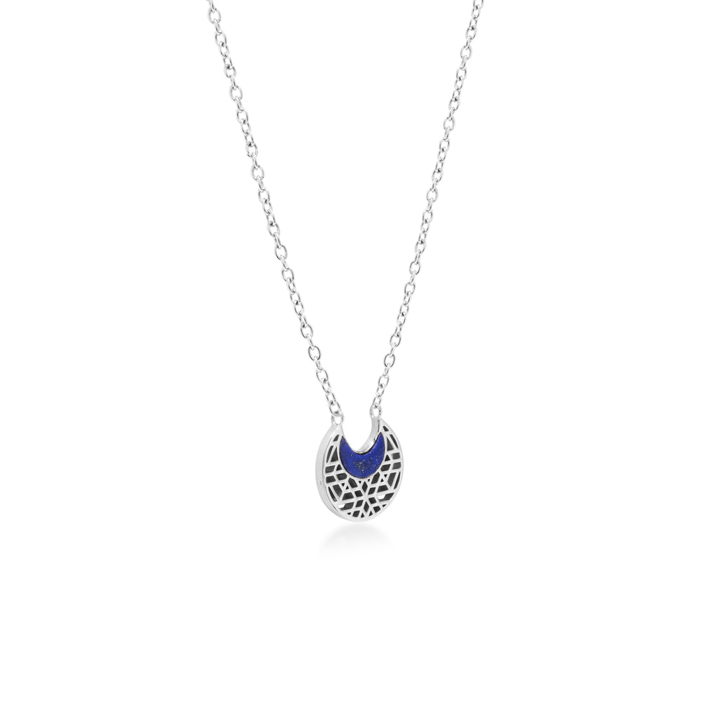 Kalung Round Koleksi Jali Sterling Silver 925