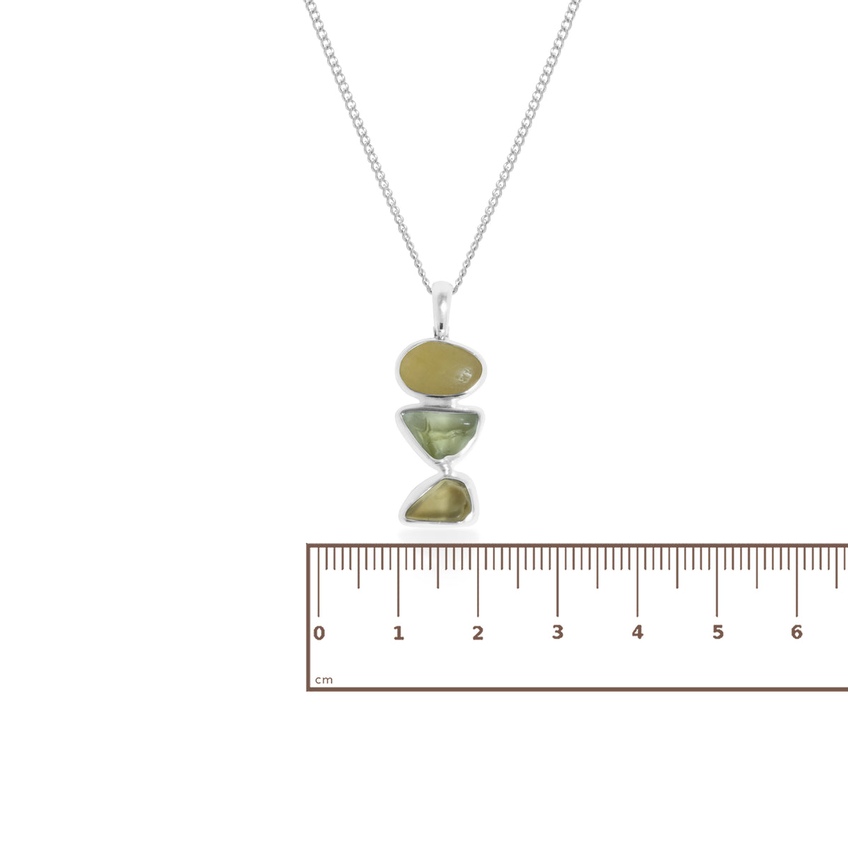 1 Pristine Chakra 925 Silver Necklace