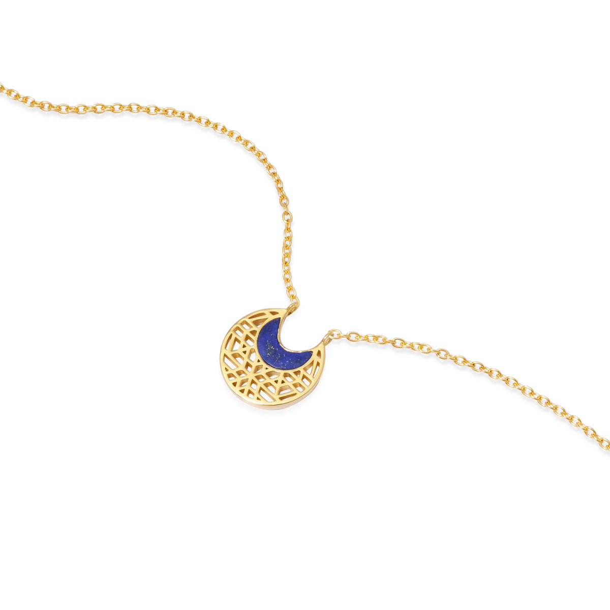 Kalung Round Koleksi Jali Sterling Silver 925