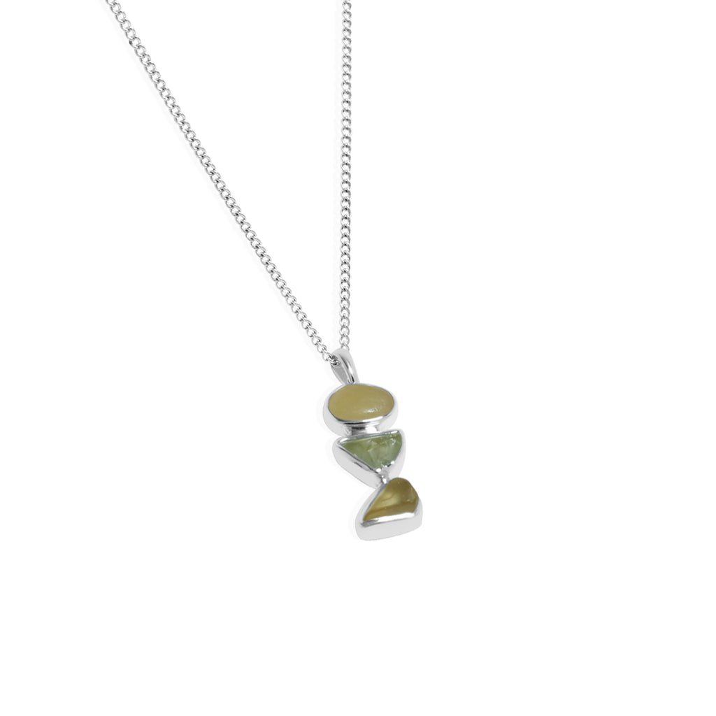 1 Pristine Chakra 925 Silver Necklace