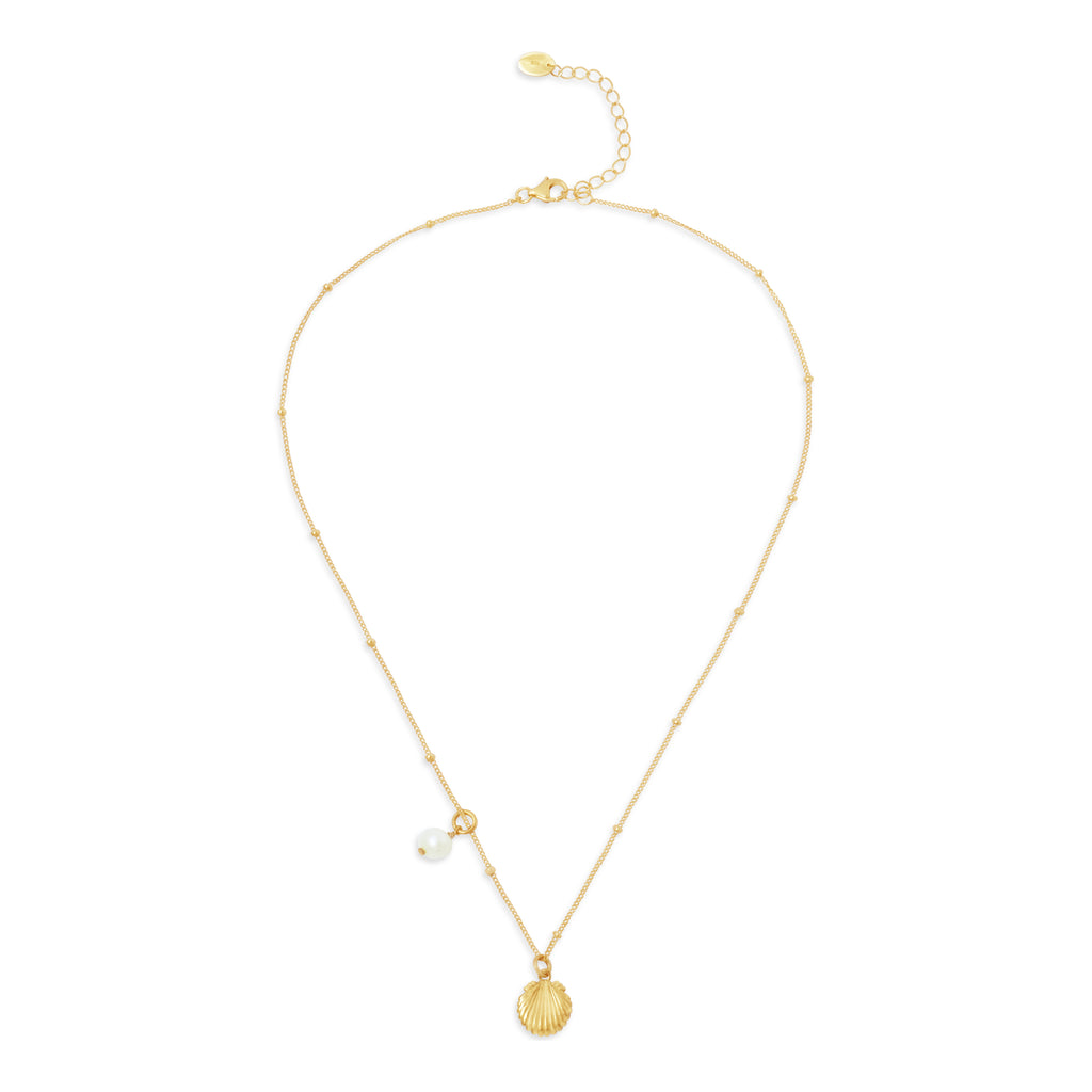 Kalung Rantai Koleksi Shell Sterling Silver 925