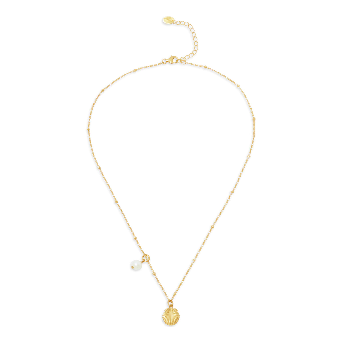 Kalung Rantai Koleksi Shell Sterling Silver 925