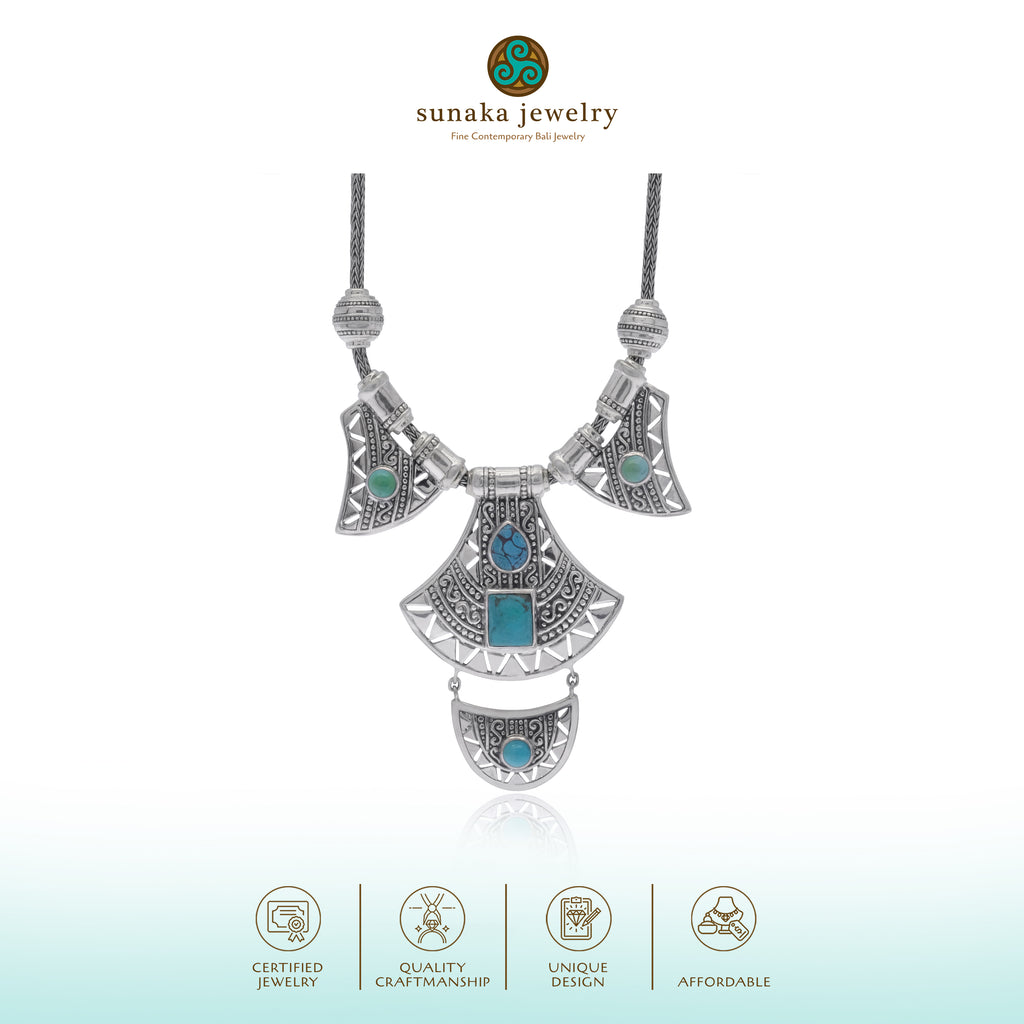 Kalung Silver 925 Koleksi Bohemian Sterling Silver