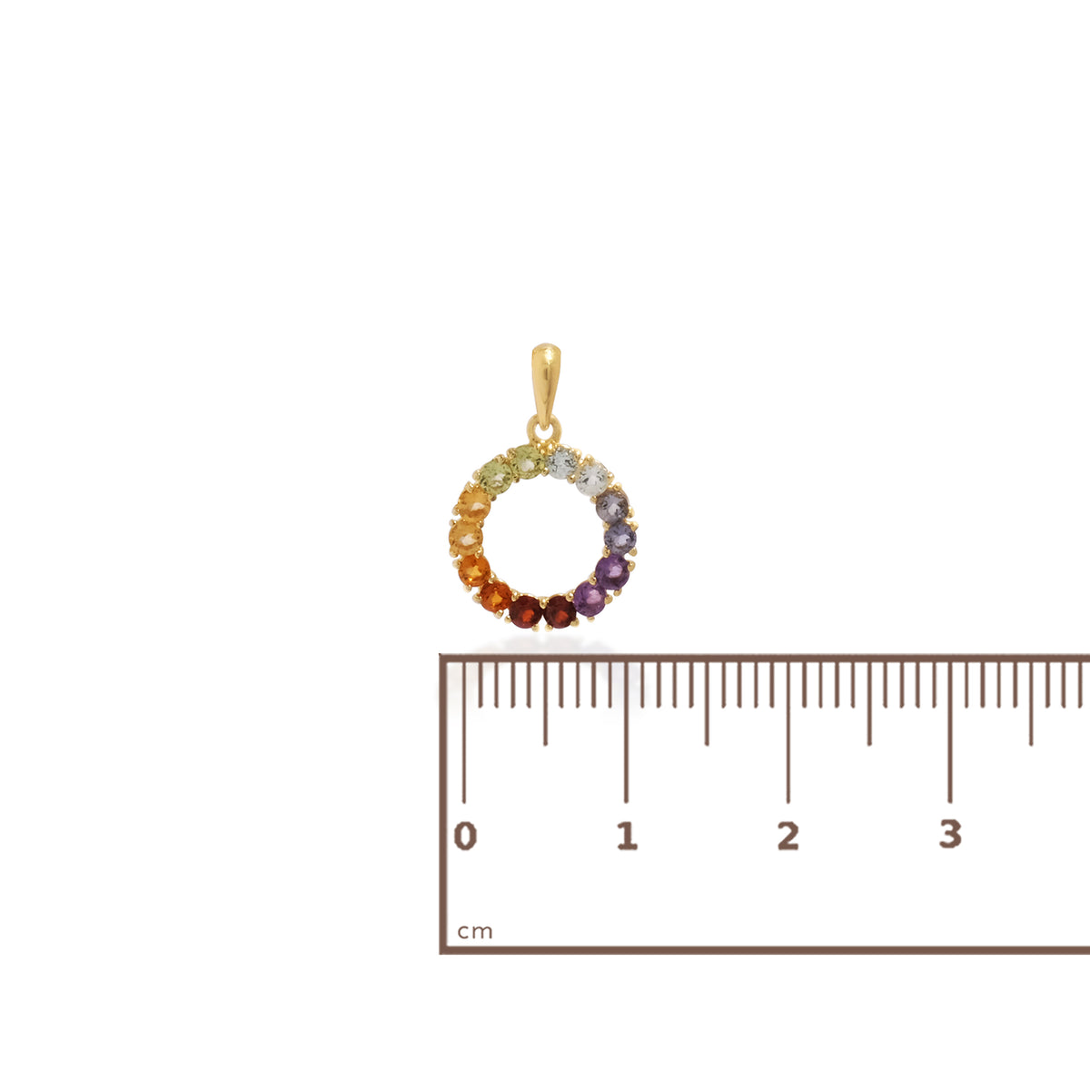 Kalung Perak Halo Chakra Sterling Silver 925