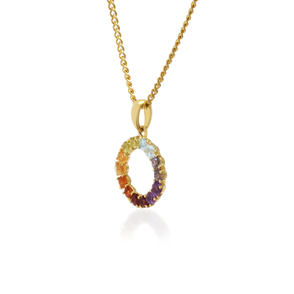 Kalung Perak Halo Chakra Sterling Silver 925
