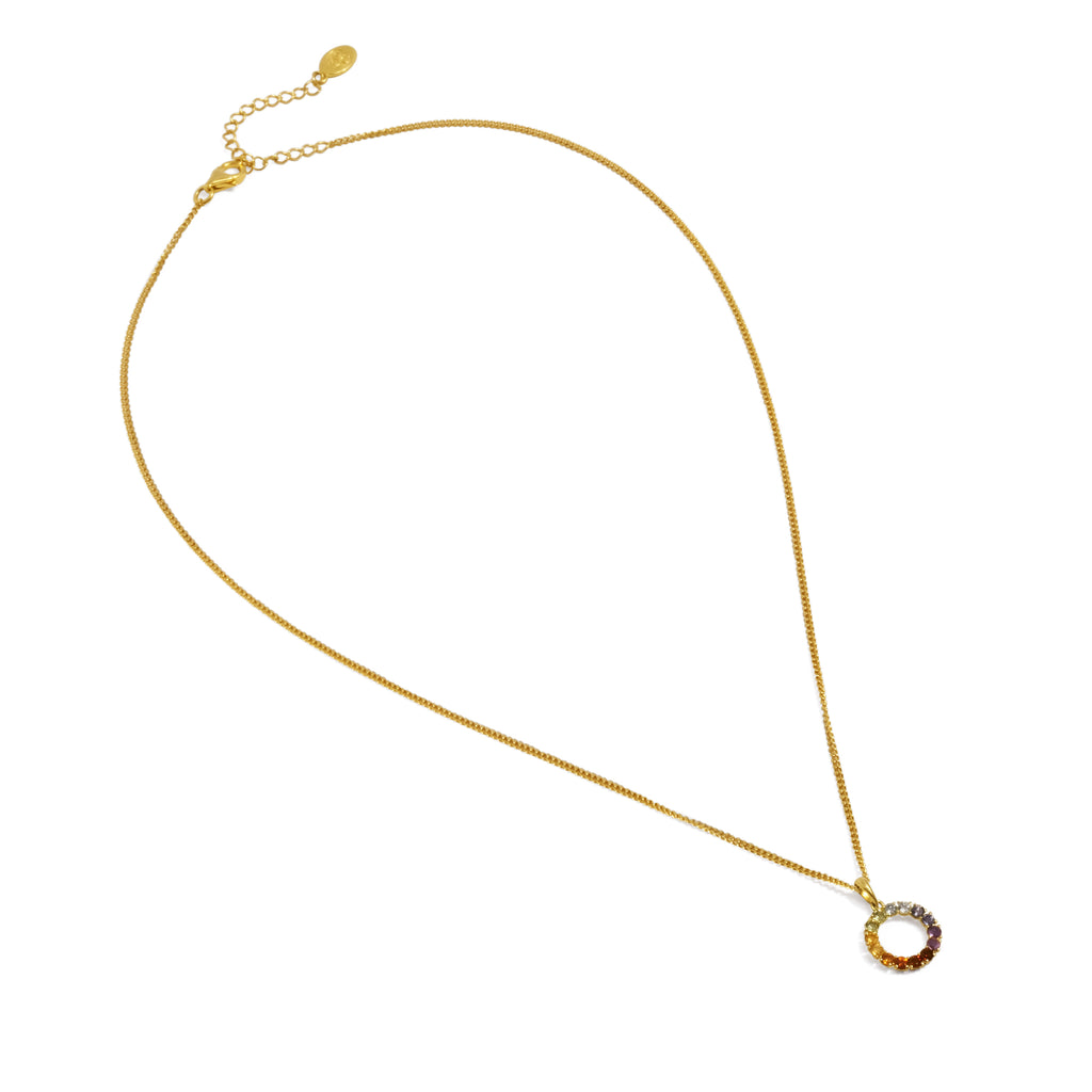 Kalung Perak Halo Chakra Sterling Silver 925