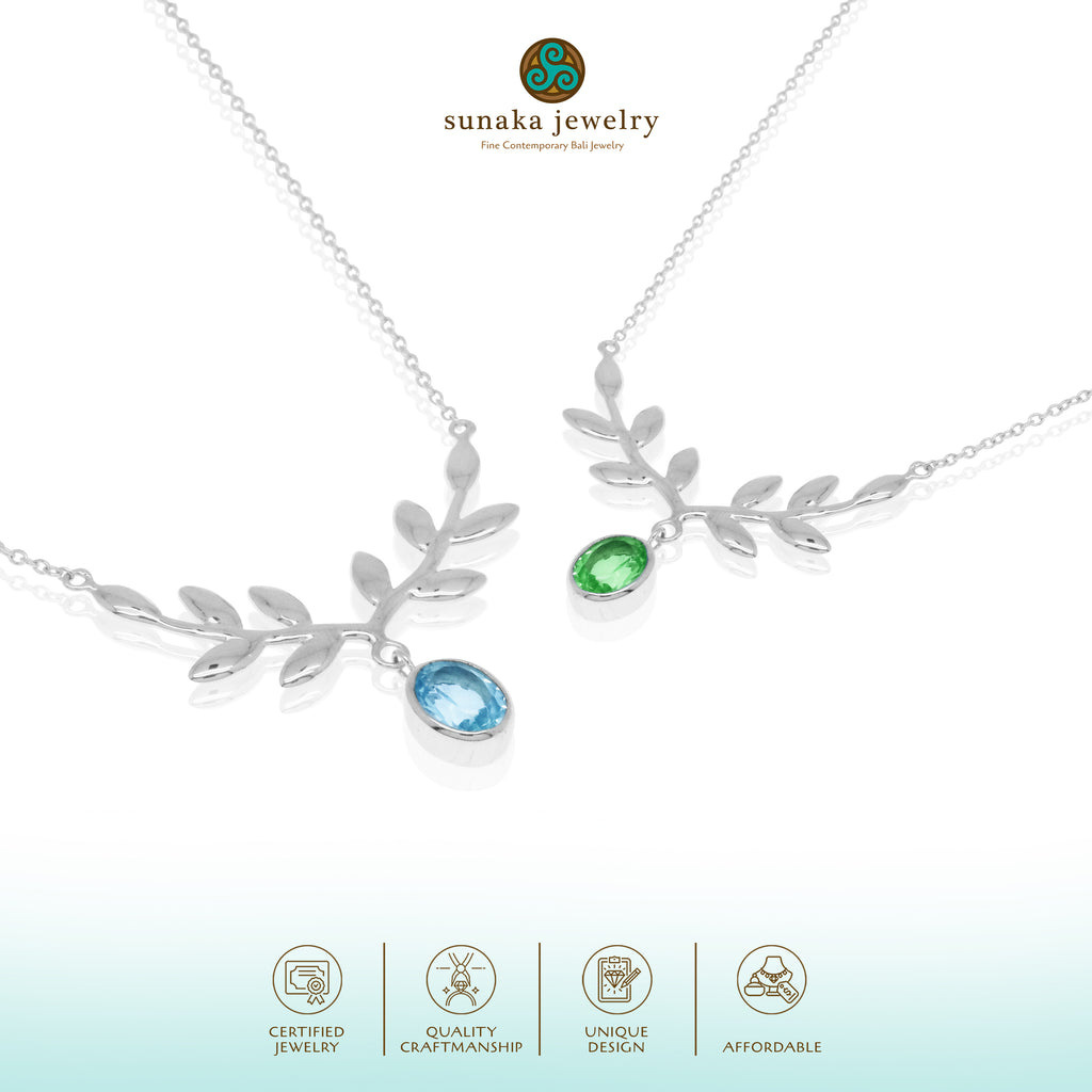 Kalung Perak 925 Koleksi Olivia Sterling Silver
