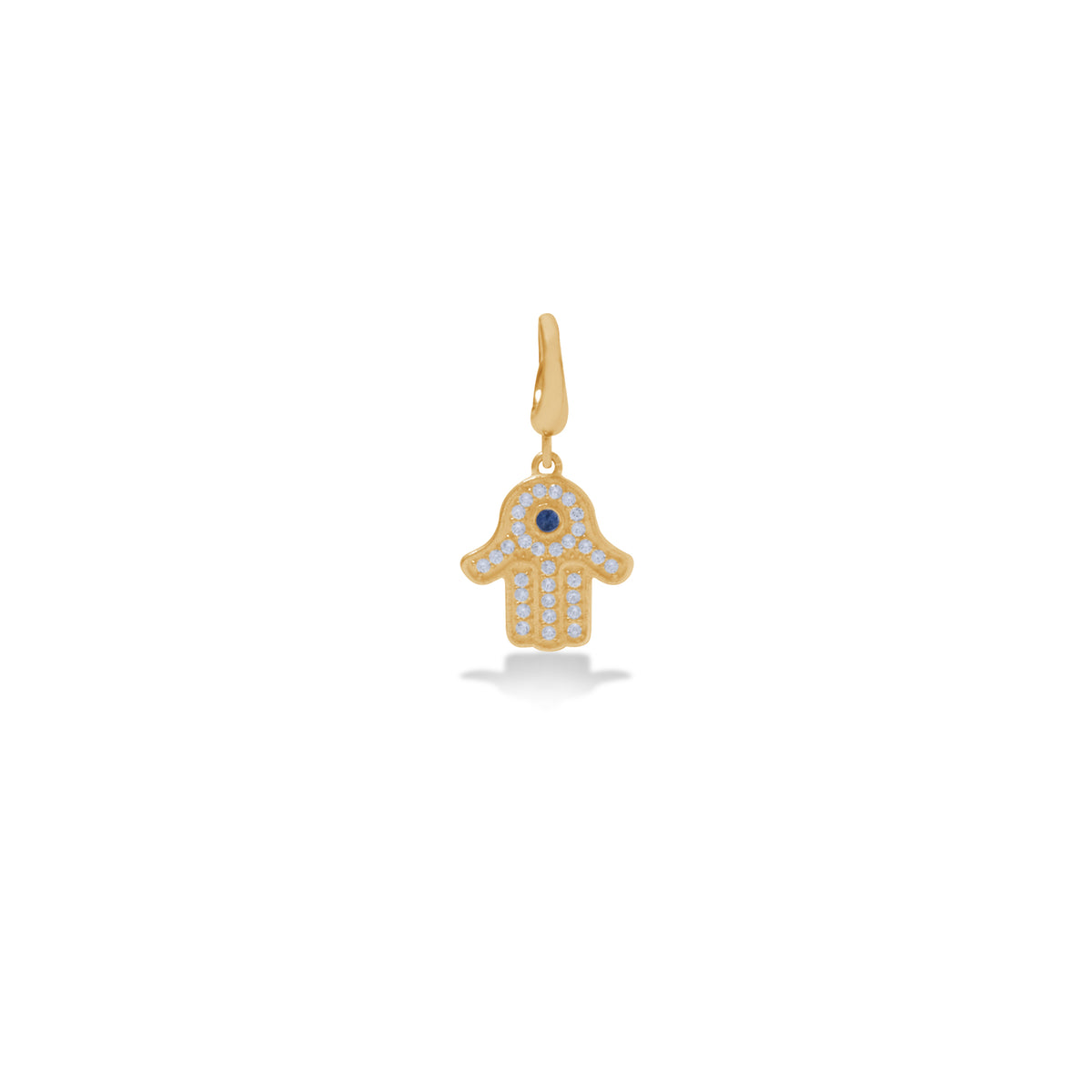 Charm Perak Koleksi Hamsa Sterling Silver 925 Gold Plated