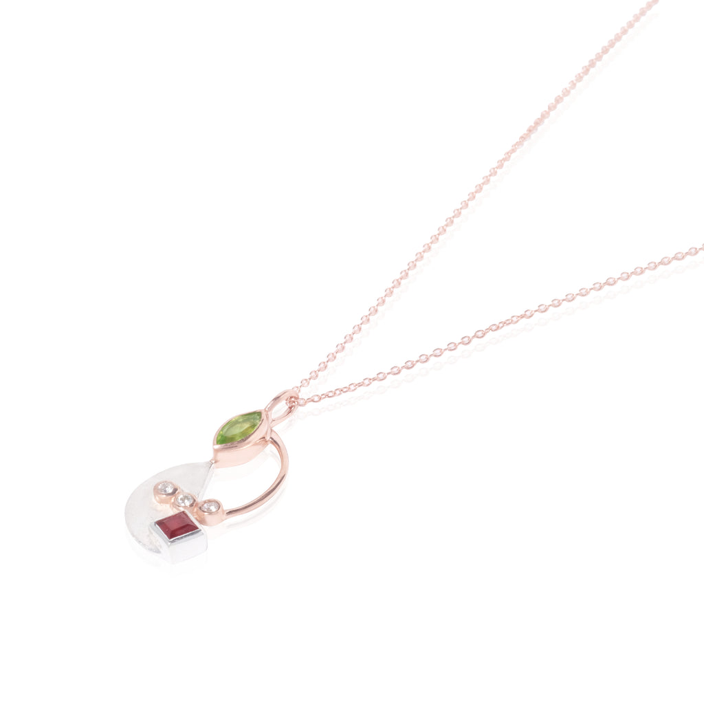 Kalung Mini Pendant Perak 925 Koleksi Nirmana