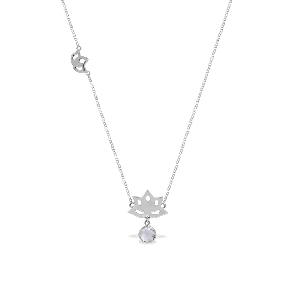 Kalung Perak 925 Koleksi Water Lily Sterling Silver