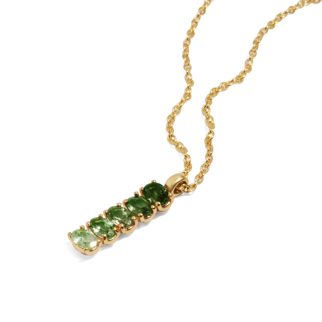 Sunaka Jewelry Gradation Collection 925 Silver Necklace