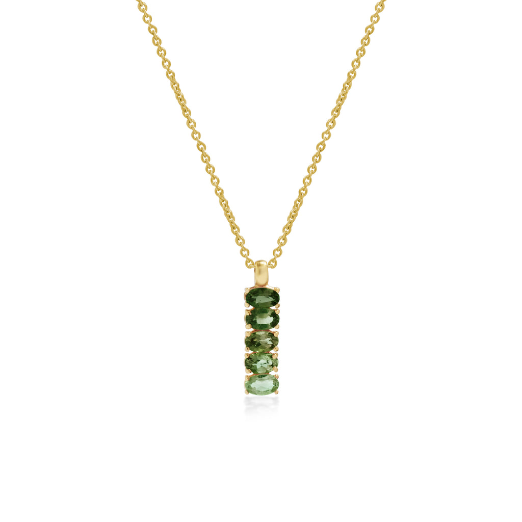 Sunaka Jewelry Gradation Collection 925 Silver Necklace