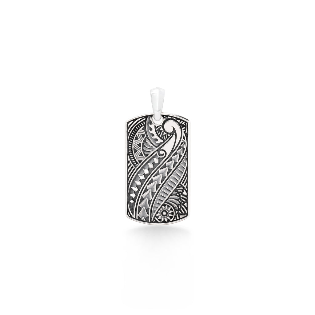 Pendant Maori Mihi Perak Sterling Silver 925