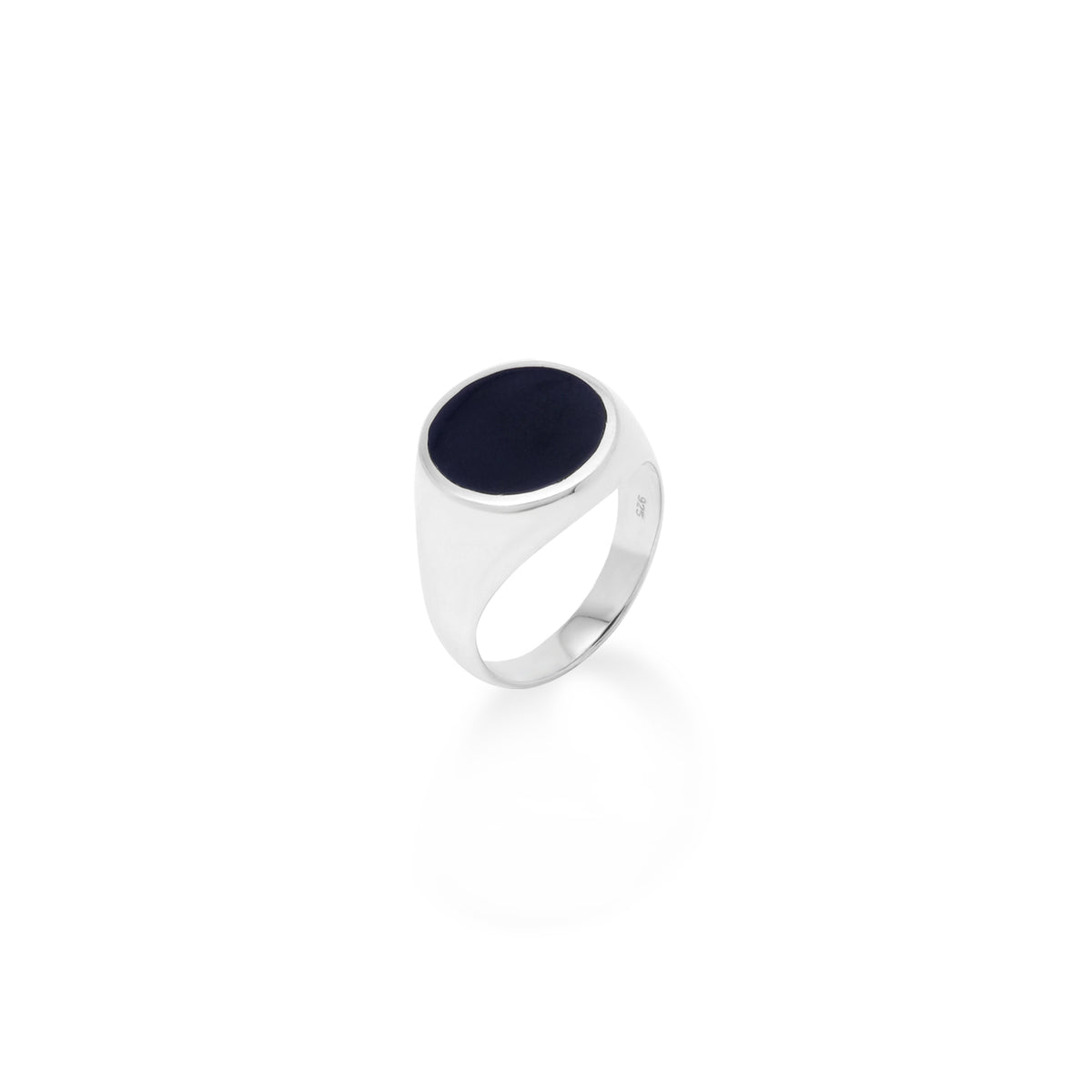 925 Sterling Silver Black Onyx Ring