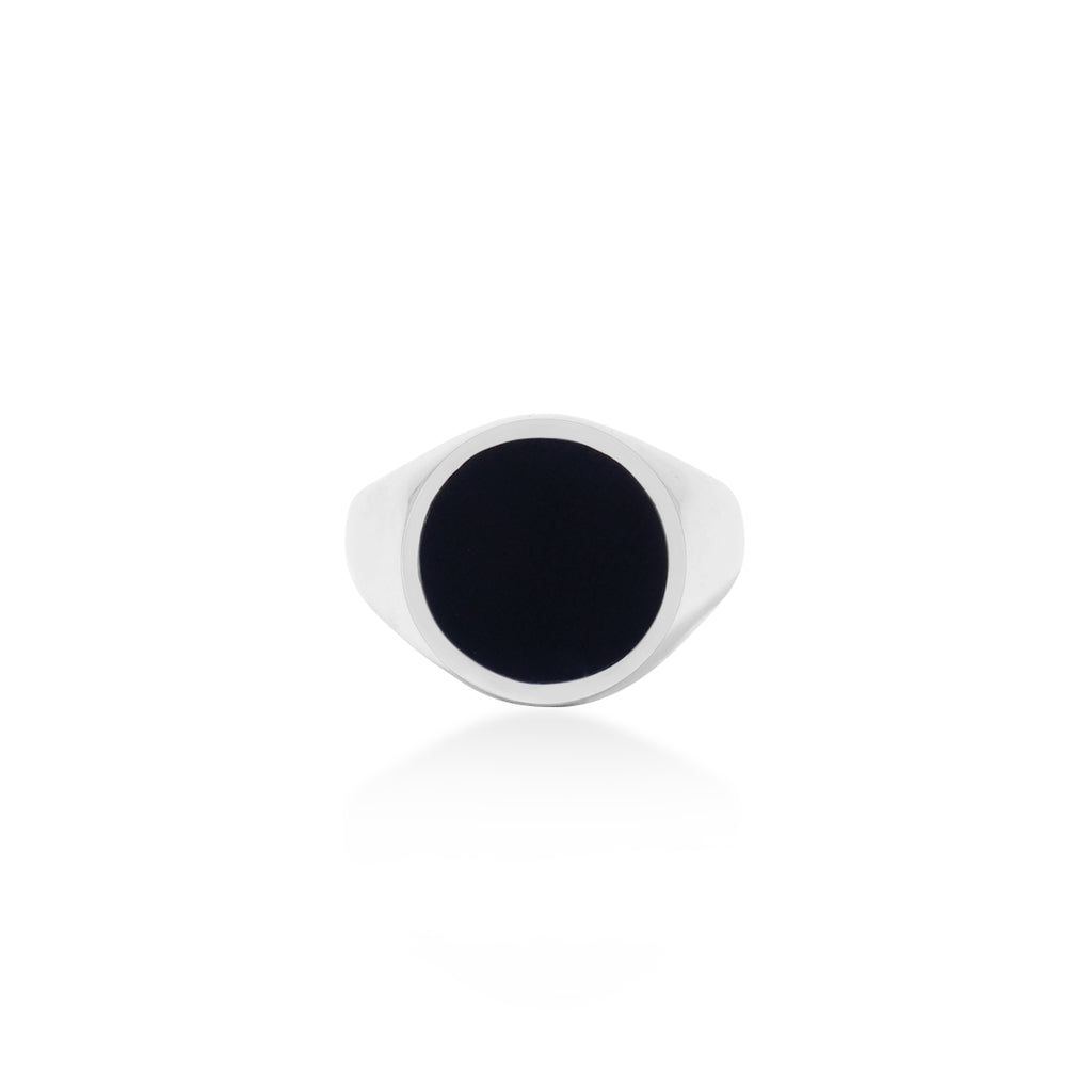 Cincin Black Onyx Sterling Silver 925
