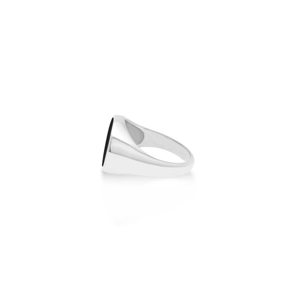 Cincin Black Onyx Sterling Silver 925