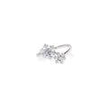 925 Sterling Silver Fractal Collection Adjustable Ring