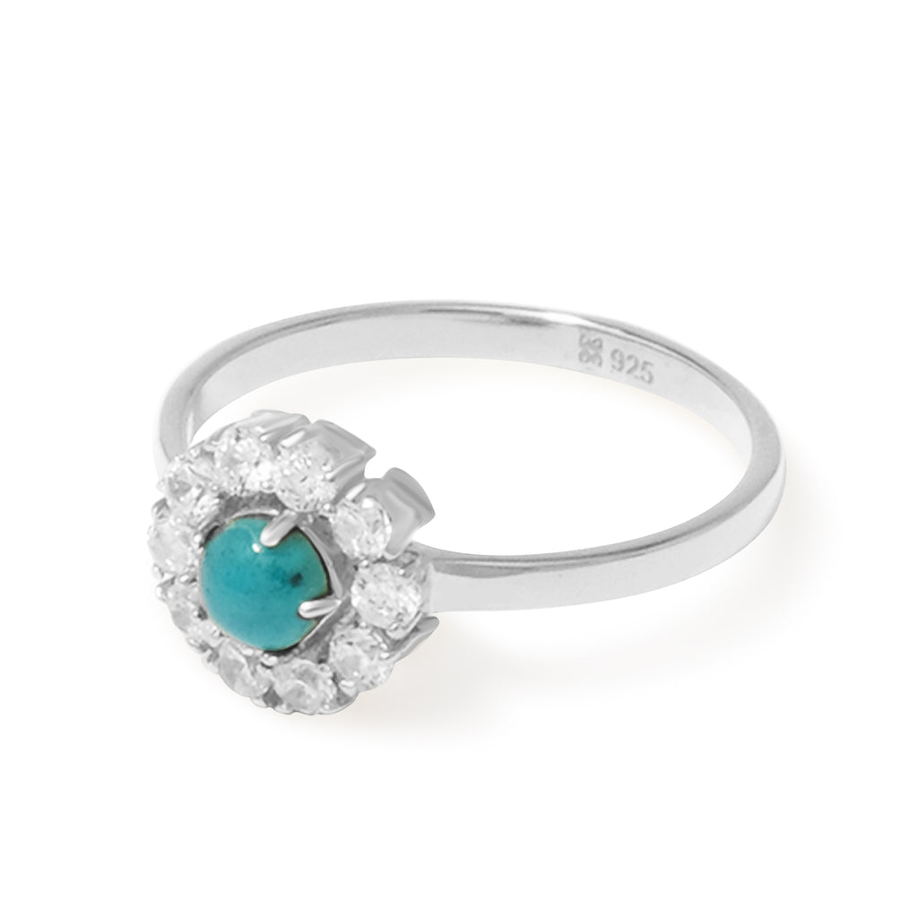 Cincin Flower Perak 925 Koleksi Azzura