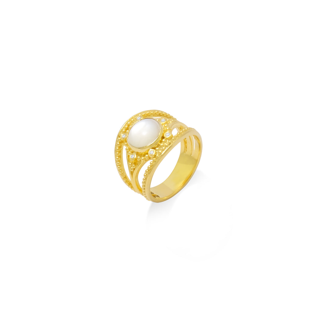 Cincin Cocktail Perak 925 Koleksi Candra Kirana