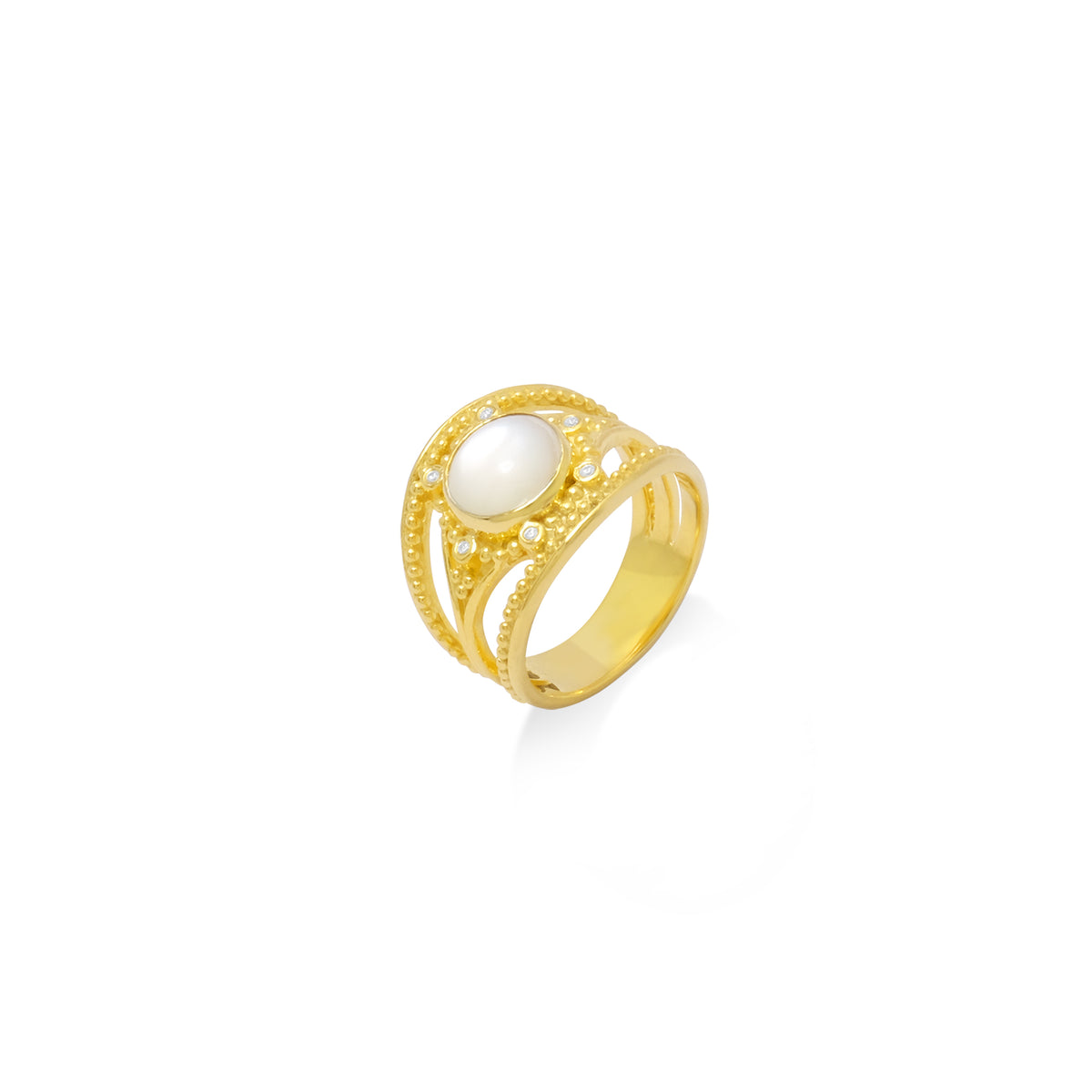 Cincin Cocktail Perak 925 Koleksi Candra Kirana