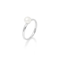 Cincin Round Koleksi Lumine Pearl Sterling Silver 925