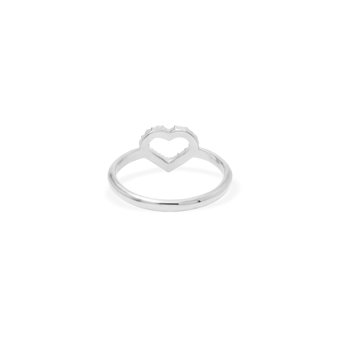 Cincin Heart Koleksi Dainty Heart Sterling Silver 925