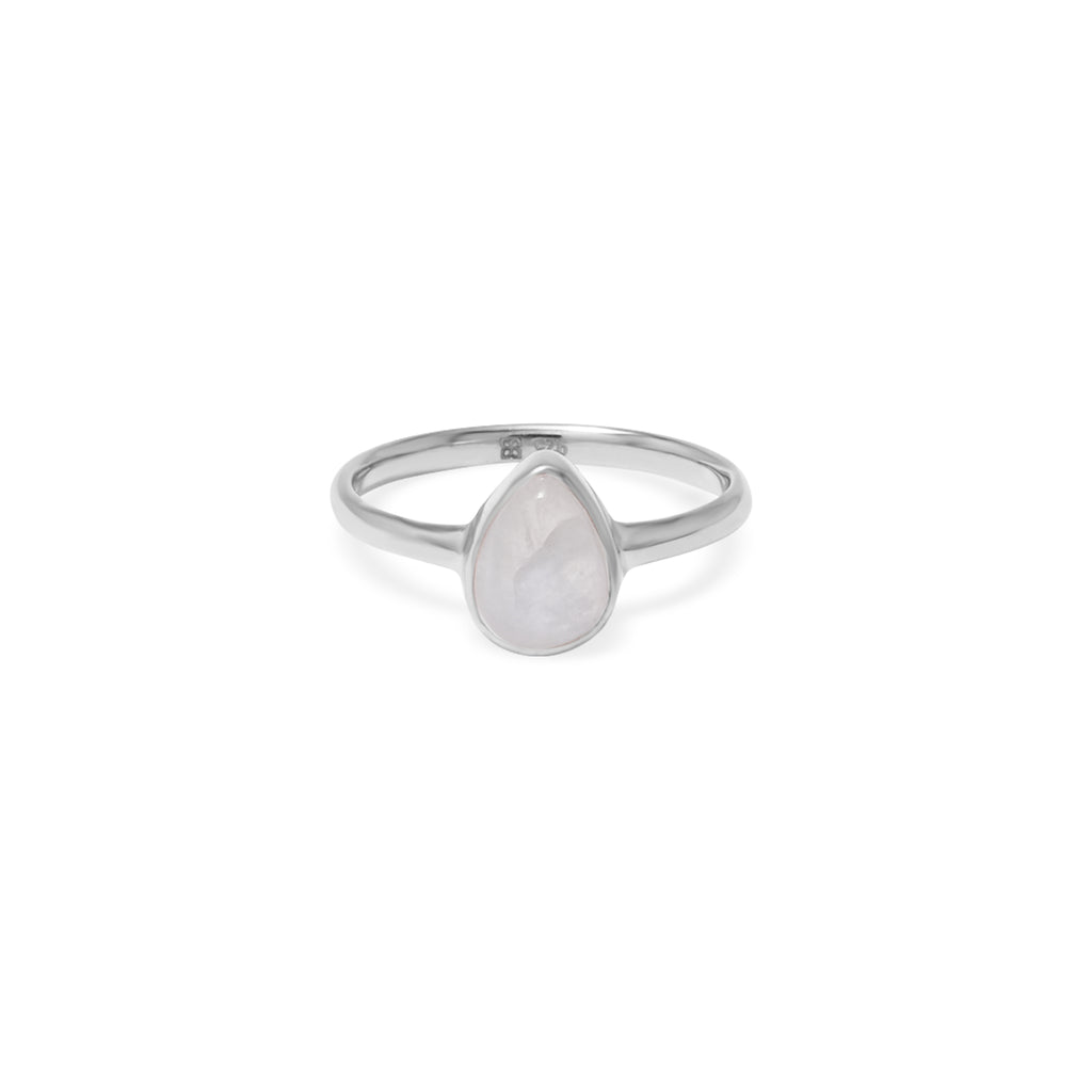 Cincin Teardrop Koleksi Serenity Perak 925