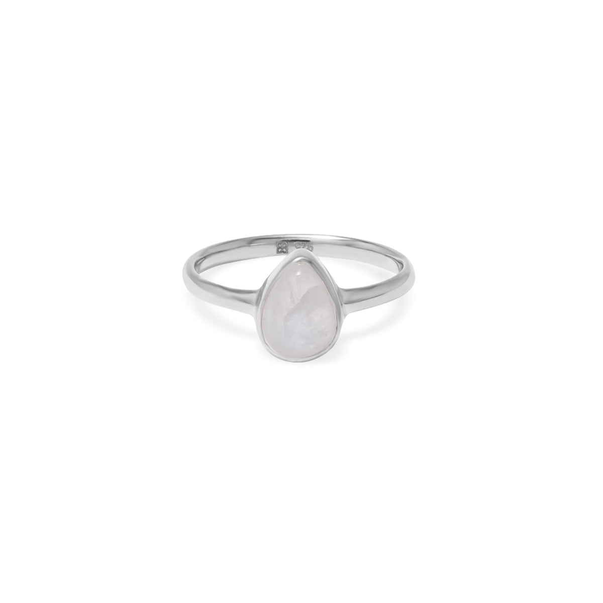 Cincin Teardrop Koleksi Serenity Perak 925
