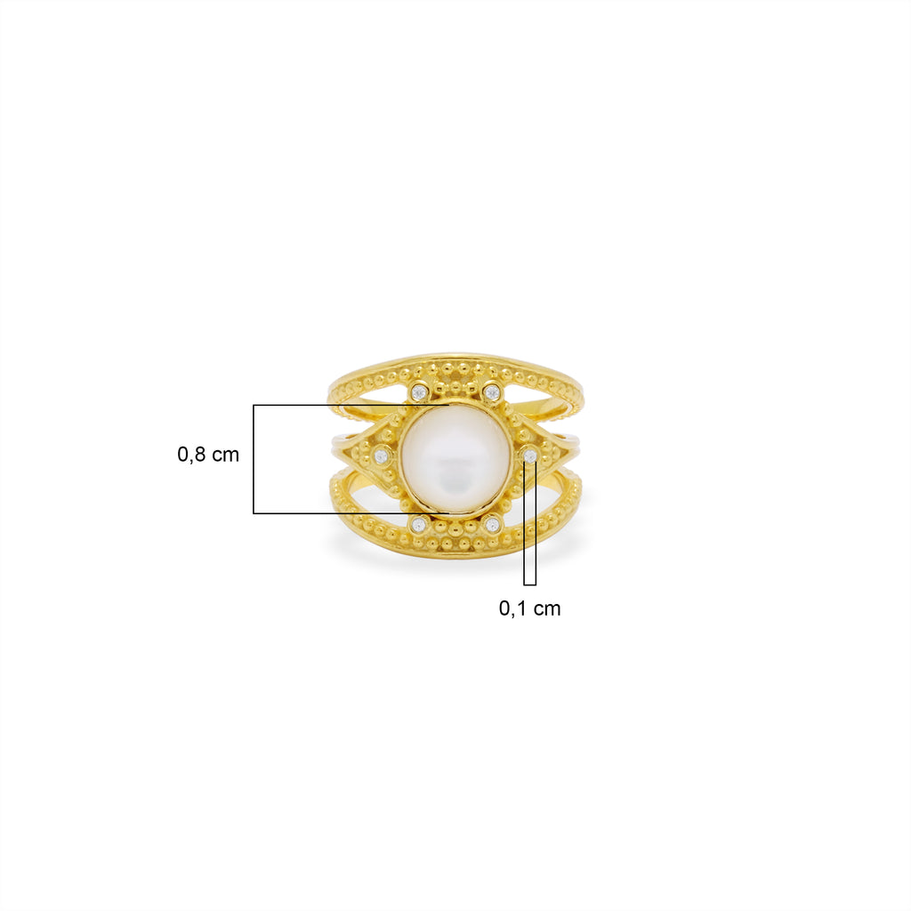 Cincin Cocktail Perak 925 Koleksi Candra Kirana