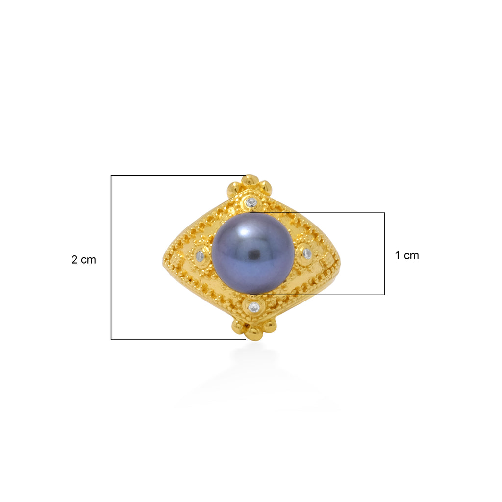 Cincin Cocktail Perak 925 Koleksi Sri Kencana